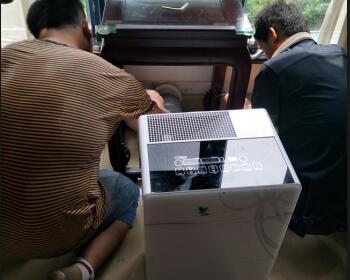 北京|天通苑小區趙先生新風機安裝案例