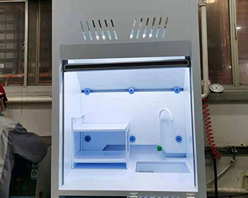 廣州雙葉汽車部件有限公司定制酸洗通風柜案例